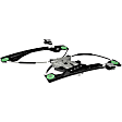 2014 Chevrolet Volt - Front, Driver Side Power Window Regulator, With Motor, OE Solutions Series