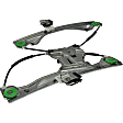 2012 Chevrolet Volt - Front, Passenger Side Power Window Regulator, With Motor, OE Solutions Series