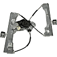 2012 Chevrolet Volt - Front, Passenger Side Power Window Regulator, With Motor, OE Solutions Series