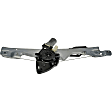 751-585 Rear, Passenger Side OE Solutions Series Power Window Regulator, With Motor