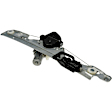 751-585 Rear, Passenger Side OE Solutions Series Power Window Regulator, With Motor