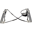 751-600 Front, Driver Side OE Solutions Series Power Window Regulator, With Motor