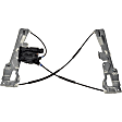 751-600 Front, Driver Side OE Solutions Series Power Window Regulator, With Motor