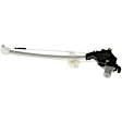 751-609 Rear, Passenger Side OE Solutions Series Power Window Regulator, With Motor