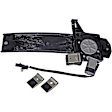 751-616 Rear, Driver Side OE Solutions Series Power Window Regulator, With Motor