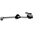 751-624 Rear, Passenger Side OE Solutions Series Power Window Regulator, With Motor
