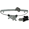 751-632 Front, Driver Side OE Solutions Series Power Window Regulator, With Motor