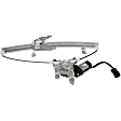 751-635 Rear, Passenger Side OE Solutions Series Power Window Regulator, With Motor