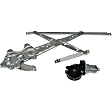 751-660 Front, Driver Side OE Solutions Series Power Window Regulator, With Motor