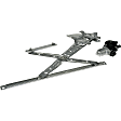 751-660 Front, Driver Side OE Solutions Series Power Window Regulator, With Motor