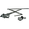 751-661 Front, Passenger Side OE Solutions Series Power Window Regulator, With Motor