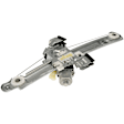 751-676 Rear, Driver Side OE Solutions Series Power Window Regulator, With Motor