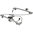 751-705 Front, Driver Side OE Solutions Series Power Window Regulator, With Motor