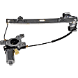 751-708 Rear, Passenger Side OE Solutions Series Power Window Regulator, With Motor