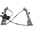 751-724 Front, Driver Side OE Solutions Series Power Window Regulator, With Motor