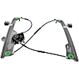751-725 Front, Passenger Side OE Solutions Series Power Window Regulator, With Motor