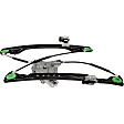 751-739 Front, Driver Side OE Solutions Series Power Window Regulator, With Motor