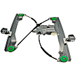 2015 Chevrolet Cruze - Front, Passenger Side Power Window Regulator, With Motor, OE Solutions Series