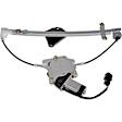 751-749 Rear, Driver Side OE Solutions Series Power Window Regulator, With Motor