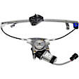 751-750 Rear, Passenger Side OE Solutions Series Power Window Regulator, With Motor