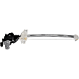 751-756 Rear, Passenger Side OE Solutions Series Power Window Regulator, With Motor