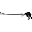 751-756 Rear, Passenger Side OE Solutions Series Power Window Regulator, With Motor