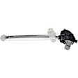 751-757 Sedan Rear, Driver Side OE Solutions Series Power Window Regulator, With Motor