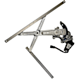 751-761 Front, Driver Side OE Solutions Series Power Window Regulator, With Motor