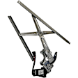 751-761 Front, Driver Side OE Solutions Series Power Window Regulator, With Motor