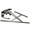 751-762 Front, Passenger Side OE Solutions Series Power Window Regulator, With Motor