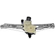 751-778 Rear, Driver Side OE Solutions Series Power Window Regulator, With Motor