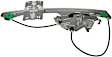 751-890 Front, Driver Side OE Solutions Series Power Window Regulator, Without Motor