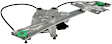 751-890 Front, Driver Side OE Solutions Series Power Window Regulator, Without Motor
