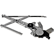 751-974 Coupe Front, Driver Side OE Solutions Series Power Window Regulator, Without Motor