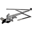 751-974 Coupe Front, Driver Side OE Solutions Series Power Window Regulator, Without Motor