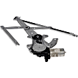 751-974 Coupe Front, Driver Side OE Solutions Series Power Window Regulator, Without Motor