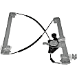 751-980 Front, Driver Side OE Solutions Series Power Window Regulator, With Motor