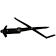 752-116 Front, Driver Side OE Solutions Series Manual Window Regulator, Hand-Crank Type
