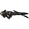 752-146 Front, Driver Side OE Solutions Series Manual Window Regulator, Without Motor