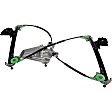752-259 Front, Passenger Side OE Solutions Series Power Window Regulator, Without Motor
