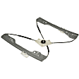 752-268 Front, Driver Side OE Solutions Series Power Window Regulator, Without Motor