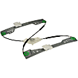 752-268 Front, Driver Side OE Solutions Series Power Window Regulator, Without Motor