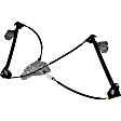 752-274 Front, Driver Side OE Solutions Series Power Window Regulator, Without Motor