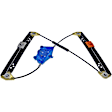 752-366 Rear, Driver Side OE Solutions Series Power Window Regulator, Without Motor