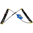 752-366 Rear, Driver Side OE Solutions Series Power Window Regulator, Without Motor