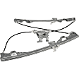 752-416 Front, Driver Side OE Solutions Series Power Window Regulator, Without Motor