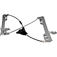 752-424 Front, Driver Side OE Solutions Series Power Window Regulator, Without Motor