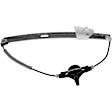 2012 Mazda 3 Sport - Front, Driver Side Power Window Regulator, Without Motor, OE Solutions Series