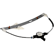 2012 Mazda 3 Sport - Front, Driver Side Power Window Regulator, Without Motor, OE Solutions Series