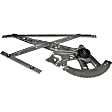 752-629 Front, Passenger Side OE Solutions Series Power Window Regulator, Without Motor